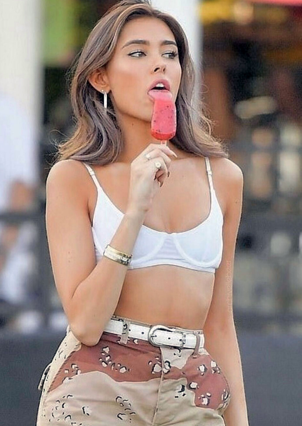Madison Beer Licking Ice Cream Pics.